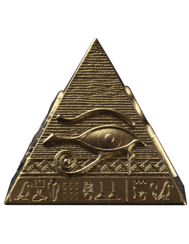 PYRAMIDES GILDES DE GIZA Set 3 Pièces Argent 200 Francs Djibouti 2025 - Coins & More - Afrique