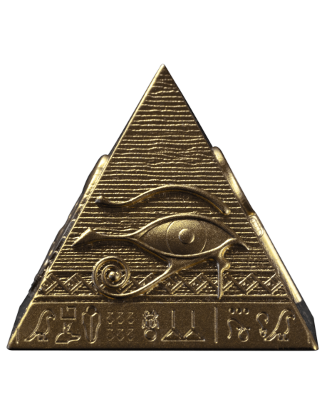 PYRAMIDES GILDES DE GIZA Set 3 Pièces Argent 200 Francs Djibouti 2025 - Coins & More - Afrique