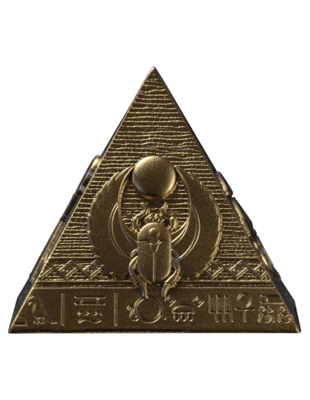 PYRAMIDES GILDES DE GIZA Set 3 Pièces Argent 200 Francs Djibouti 2025 - Coins & More - Afrique