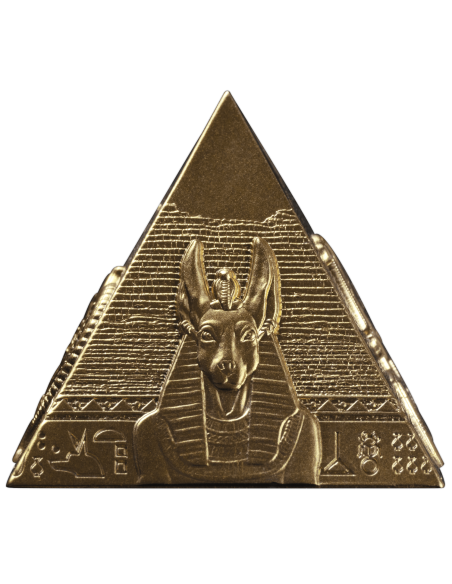 PYRAMIDES GILDES DE GIZA Set 3 Pièces Argent 200 Francs Djibouti 2025 - Coins & More - Afrique