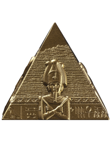 PYRAMIDES GILDES DE GIZA Set 3 Pièces Argent 200 Francs Djibouti 2025 - Coins & More - Afrique