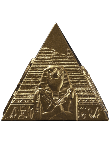 PYRAMIDES GILDES DE GIZA Set 3 Pièces Argent 200 Francs Djibouti 2025 - Coins & More - Afrique