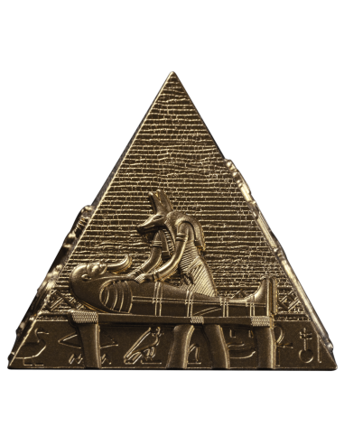 PYRAMIDES GILDES DE GIZA Set 3 Pièces Argent 200 Francs Djibouti 2025 - Coins & More - Afrique