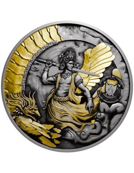 Moneta d'Argento da 2 Oz GARUDA 2000 Franchi Camerun 2025 - Coins & More - Camerun