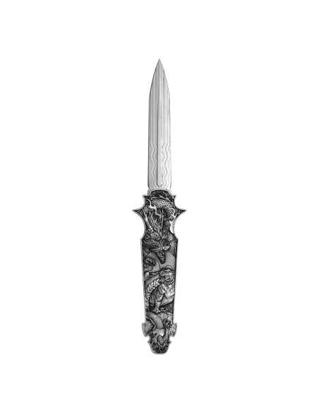 DRAGON TIGER SWITCHBLADE Moneda de Plata de 2 Oz 5$ Samoa 2025 - Coins & More - Samoa