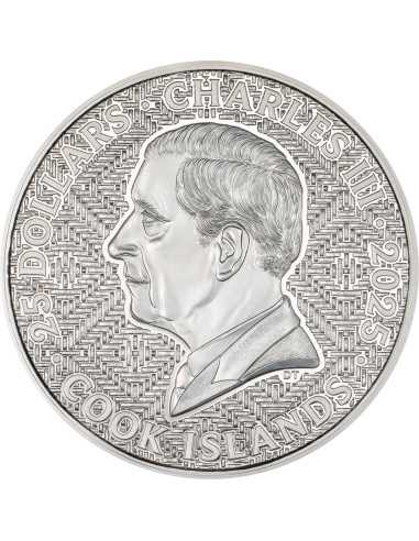 SAMURAI 5 Oz Moneda de Plata 25$ Islas Cook 2025 - Coins & More - Islas Cook