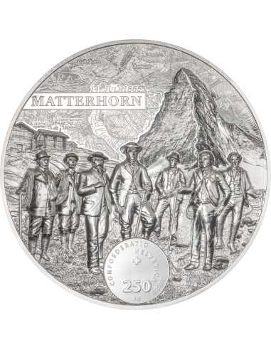 MATTERHORN 2 Kg Kilo Silver Coin 250 Francs Switzerland 2025 - Coins & More - Europe