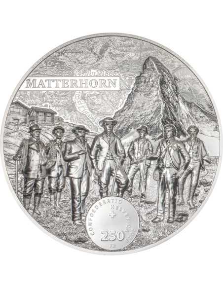 MATTERHORN 2 Kg Kilo Silver Coin 250 Francs Switzerland 2025 - Coins & More - Europe
