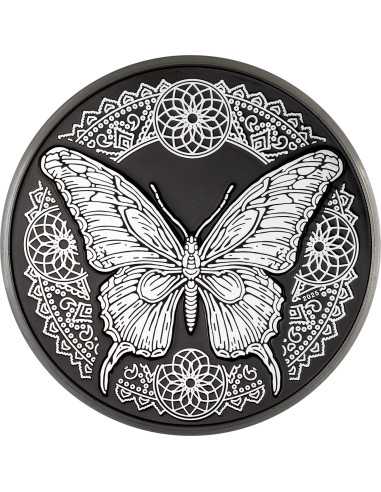 BUTTERFLY Moneta d'argento da 1 Oz 5$ Isole Cook 2025 - Coins & More - Isole Cook