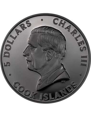 MARIPOSA Moneda de Plata de 1 Oz 5$ Islas Cook 2025 - Coins & More - Islas Cook