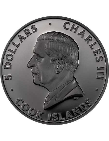 MARIPOSA Moneda de Plata de 1 Oz 5$ Islas Cook 2025 - Coins & More - Islas Cook