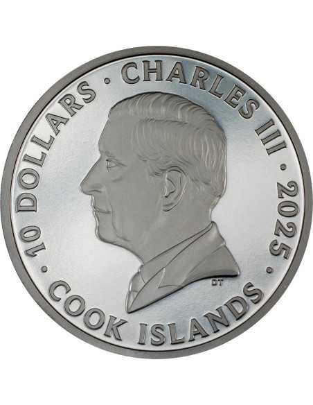 ANCHOR ROUGH STORMS Viaggio Moneta d'Argento da 2 Oz 10$ Isole Cook 2025 - Coins & More - Isole Cook