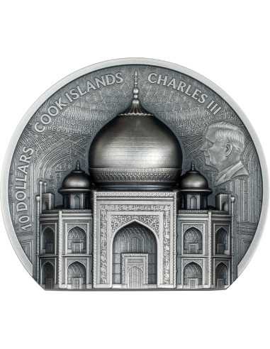 TAJ MAHAL Monumentos Históricos Moneda de Plata de 2 Oz 10$ Islas Cook 2025 - Coins & More - Islas Cook