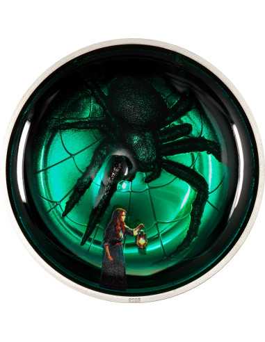 ARACHNOPHOBIA Fobias 2 Oz Silver Coin 10$ Palau 2025 - Coins & More - Palau