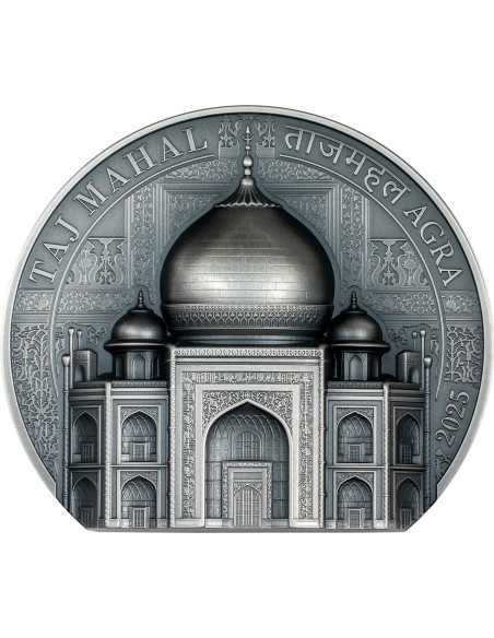 TAJ MAHAL Monumentos Históricos Moneda de Plata de 5 Oz 25$ Islas Cook 2025 - Coins & More - Islas Cook