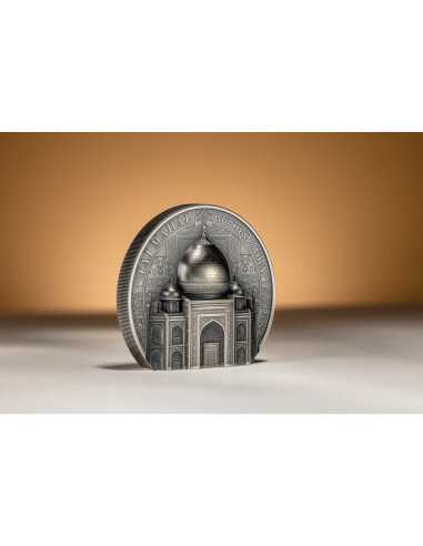 TAJ MAHAL Monumentos Históricos Moneda de Plata de 5 Oz 25$ Islas Cook 2025 - Coins & More - Islas Cook