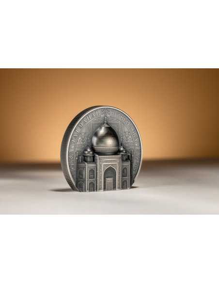 TAJ MAHAL Monumentos Históricos Moneda de Plata de 5 Oz 25$ Islas Cook 2025 - Coins & More - Islas Cook