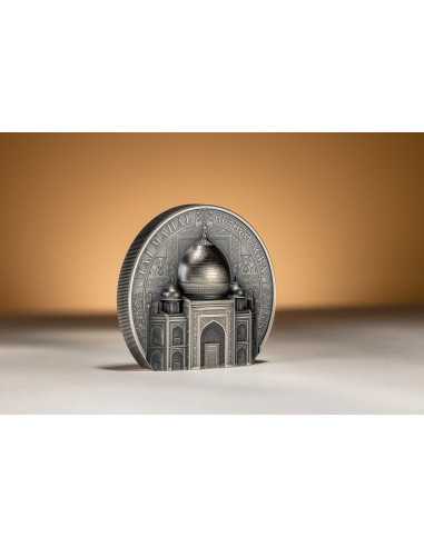 TAJ MAHAL Monumentos Históricos Moneda de Plata de 5 Oz 25$ Islas Cook 2025 - Coins & More - Islas Cook