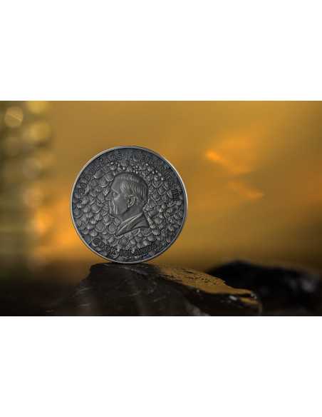 SEA MONSTER Unterwasser Fantasie 3 Oz Silbermünze 20$ Cook Islands 2025 - Coins & More - Palau