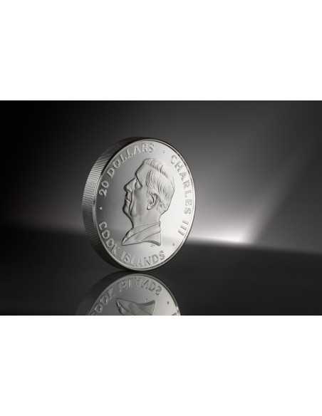 NEW YORK 360 View 3 Oz Silver Coin 20$ Cook Islands 2025 - Coins & More - Palau