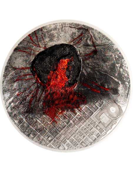 POMPEII Lost City 3 Oz Silver Coin 20$ Cook Islands 2025 - Coins & More - Palau