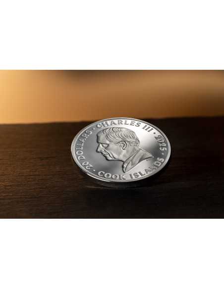 POMPEII Lost City 3 Oz Silver Coin 20$ Cook Islands 2025 - Coins & More - Palau