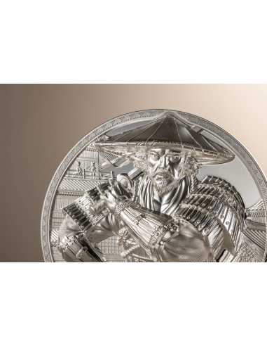 SAMURAI 5 Oz Moneda de Plata 25$ Islas Cook 2025 - Coins & More - Islas Cook