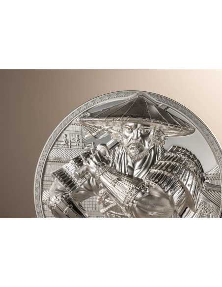 SAMURAI 5 Oz Moneda de Plata 25$ Islas Cook 2025 - Coins & More - Islas Cook