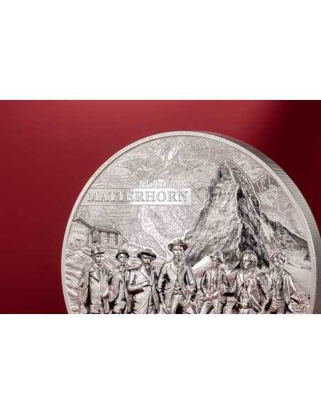 MATTERHORN 2 Kg Kilo Pièce Argent 250 Francs Suisse 2025 - Coins & More - Europe