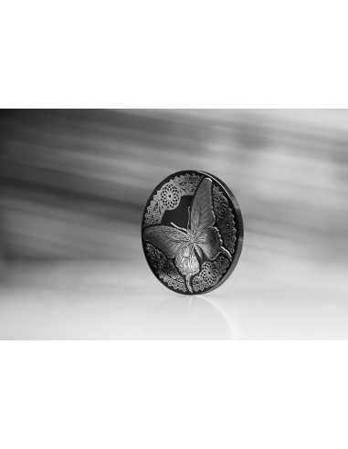 MARIPOSA Moneda de Plata de 1 Oz 5$ Islas Cook 2025 - Coins & More - Islas Cook