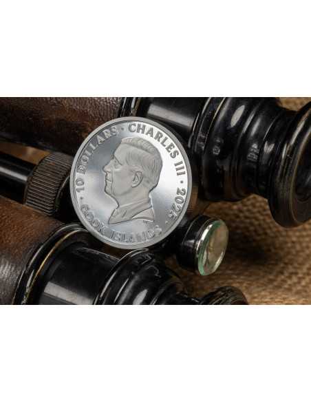 ANCHOR ROUGH STORMS Journey Moneda de Plata de 2 Oz 10$ Islas Cook 2025 - Coins & More - Islas Cook