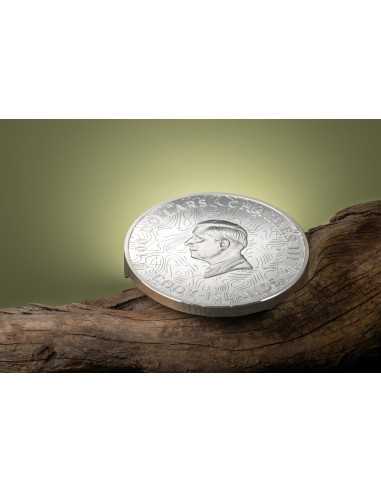 HAWAII Topografía 1 Kg Kilo Moneda de Plata 100$ Islas Cook 2025 - Coins & More - Islas Cook