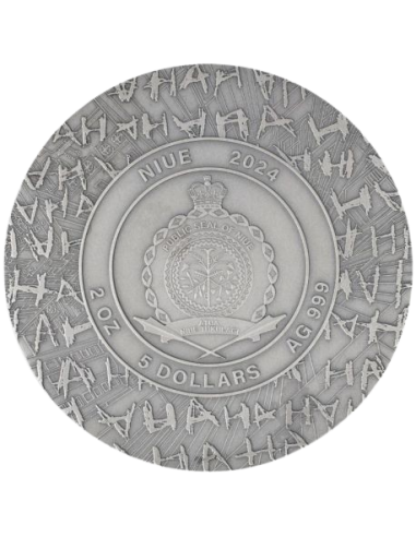 THE JOKER Moneta d'Argento da 2 Oz 5$ Niue 2024 - Coins & More - Niue