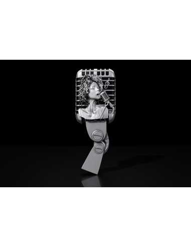 Jazz Soul Voice of Music Moneta d'argento da 2 once 2000 Franchi Camerun 2025 - Coins & More - Camerun