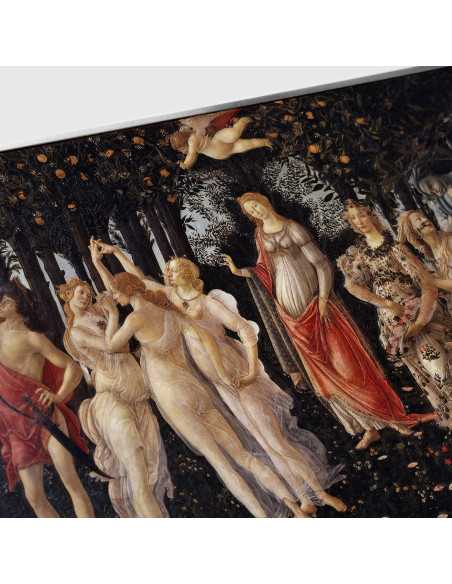 PRIMAVERA von Sandro Botticelli koloriert 2,5 Oz Silber & 120g Kupfer Münze 10000 Francs Tschad 2024 - Coins & More - Tschad