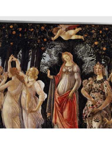 PRIMAVERA von Sandro Botticelli koloriert 2,5 Oz Silber & 120g Kupfer Münze 10000 Francs Tschad 2024 - Coins & More - Tschad