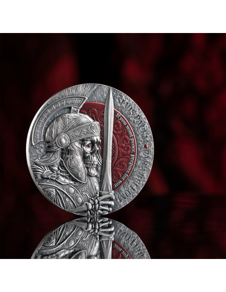 SI VIS PACEM PARA BELLUM Moneta d'Argento da 2 Oz 2000 Franchi Camerun 2025 - Coins & More - Camerun