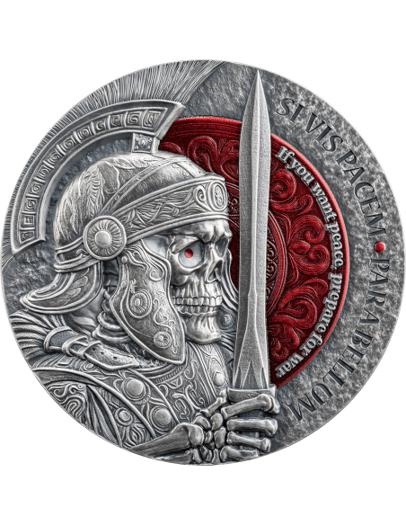 SI VIS PACEM PARA BELLUM 2 Oz Silbermünze 2000 Francs Kamerun 2025 - Coins & More - Kamerun