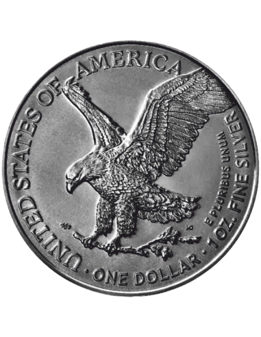 ROYAL CHAMPION Knights of Honour American Eagle 1 Oz Silver Coin 1$ USA 2024 - Coins & More - Usa