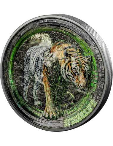 TIGER Other Life 3 Oz Silbermünze 20$ Cook Islands 2025 - Coins & More - Cookinseln