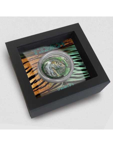 TIGER Other Life 3 Oz Silbermünze 20$ Cook Islands 2025 - Coins & More - Cookinseln