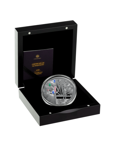 THE GREAT GATSBY 100. Jahrestag 2 Oz Silbermünze 5$ Liberia 2025 - Coins & More - Afrika