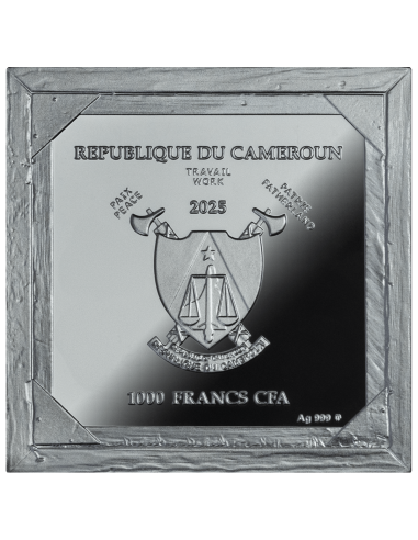 SELBSTPORTRÄT Arnold Böcklin Schätze der Weltmalerei (Dunkle Ausgabe) 1 Oz Silbermünze 1$ Niue 2025 - Coins & More - Niue