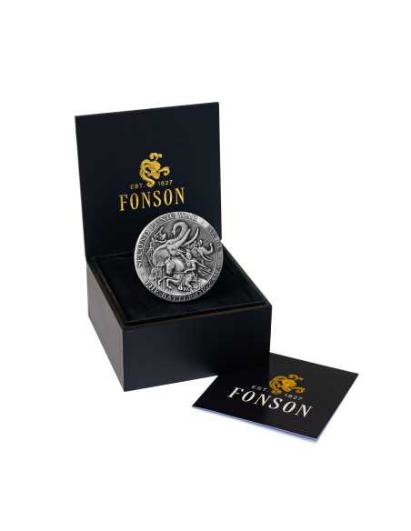THE BATTLE OF ZAMA 2nd Punic War Roman Empire 5 Oz Silver Coin 50$ Liberia 2025 - Coins & More - Liberia