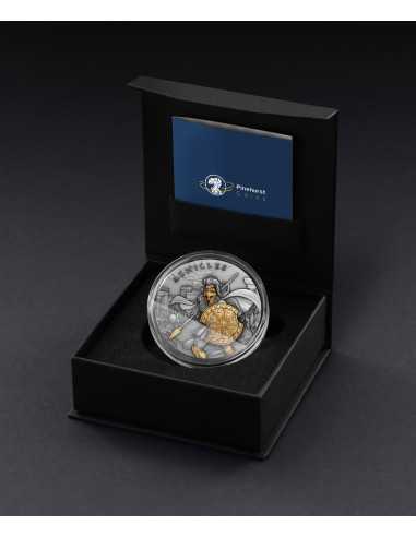 ACHILLES Legendary Warriors Moneda de Plata de 2 Oz 5$ Niue 2023 - Coins & More - Niue