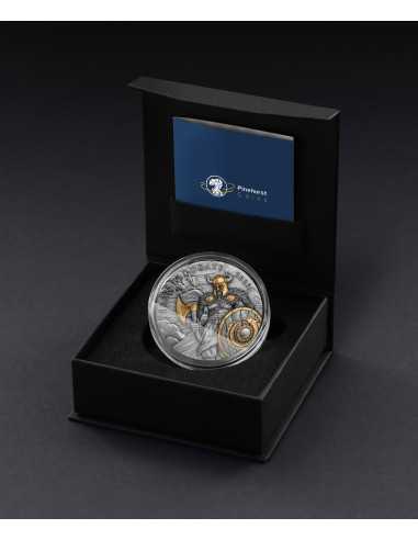 ERIC BLOODAXE Legendary Warriors Moneda de Plata de 2 Oz 5$ Niue 2023 - Coins & More - Niue