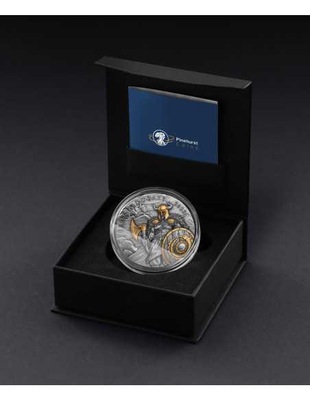 ERIC BLOODAXE Legendary Warriors Moneda de Plata de 2 Oz 5$ Niue 2023 - Coins & More - Niue