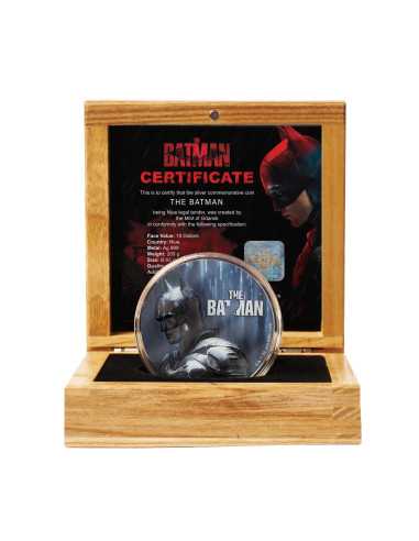BATMAN THE DARK KNIGHT Pièce de monnaie en argent de 200g 15$ Niue 2024 - Coins & More - Niue