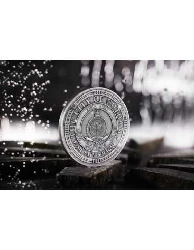 BATMAN THE DARK KNIGHT Pièce de monnaie en argent de 200g 15$ Niue 2024 - Coins & More - Niue