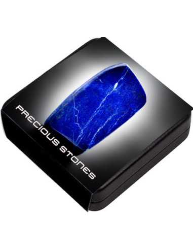 LAPIS LAZULI Edelsteine Libertad 1 Oz Silbermünze Mexiko 2024 - Coins & More - Mexiko